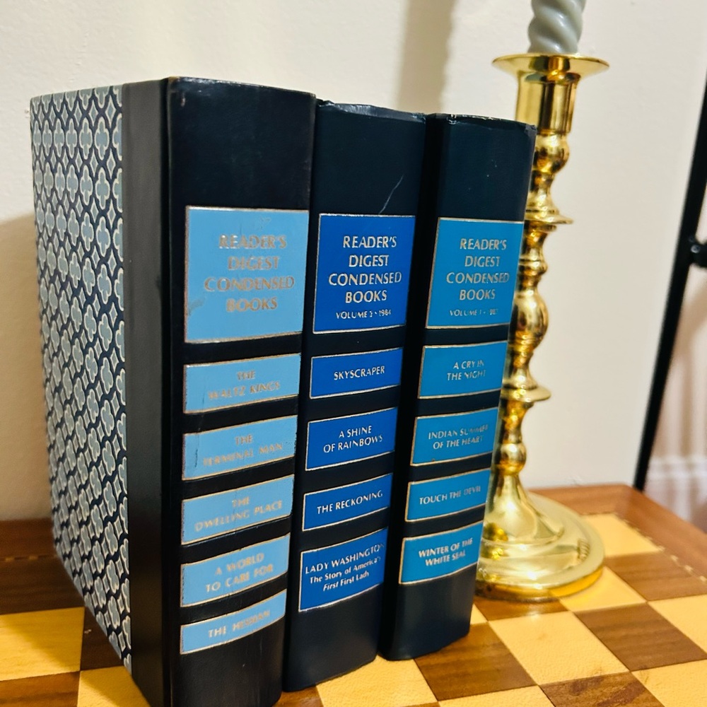 Condensed Books Set - Black and Blue